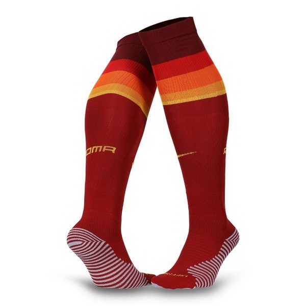 Calcetines As Roma Primera 2020-2021 Rojo